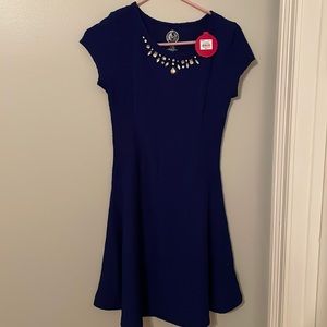 Navy Blue Dress